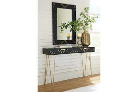 Coramont Console Table with Mirror - Dream Furniture Outlet